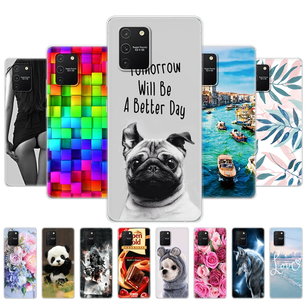 Per Samsung Galaxy S10 Lite Custodia In Silicone Verniciato Morbido Tpu Cover Posteriore Per Samsung S10 Lite S 10 Lite Sm-G770F Coque