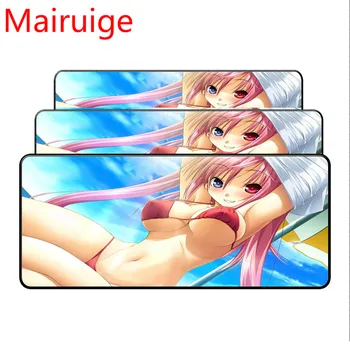

Mairuige Animated Mouse Pad Sexy Girl High-end Laptop Pad Large Mouse Pad Gamer Laptop Keyboard Desk Mat