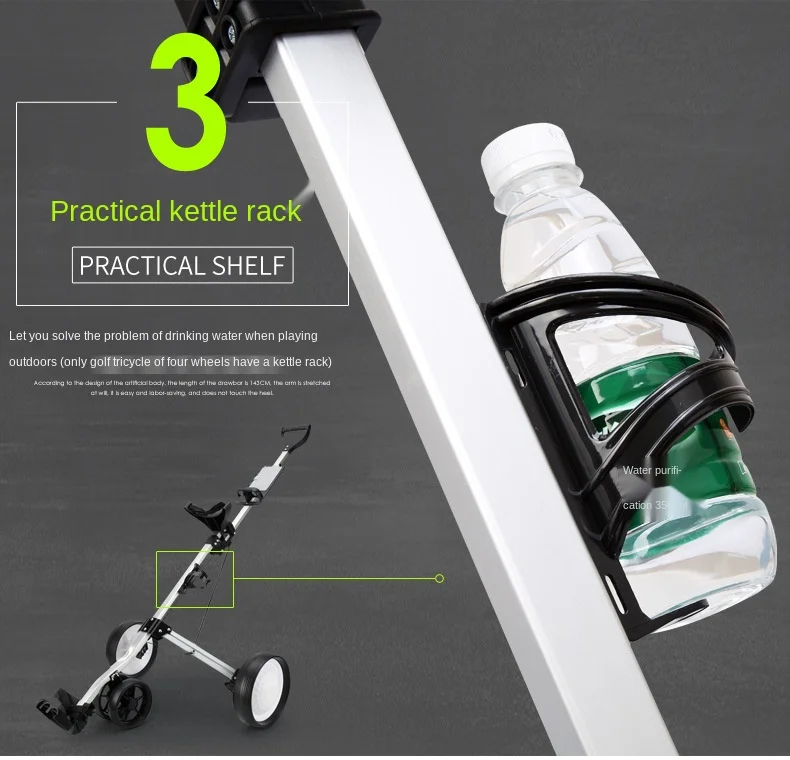 Foldable Golf Barrow Portability Detail