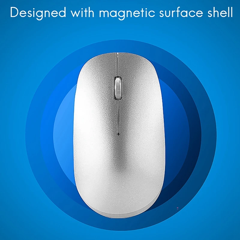 top wireless mouse 2022 Bluetooth Charging Wireless Mouse, Mute Type C Port Charging laptop mouse