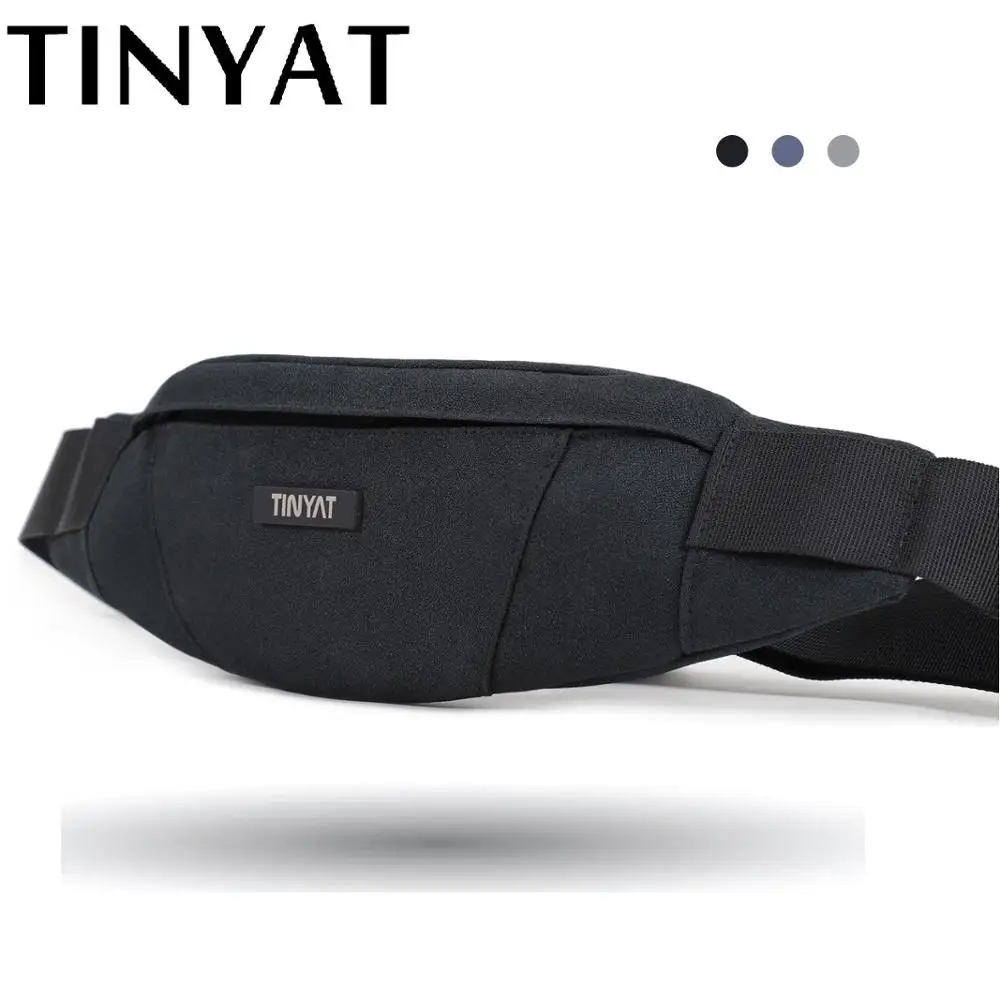 Bag Pouch Belt Pack Waist-Bag Canvas Travel Waterproof Tinyat Men Purse Women Casual