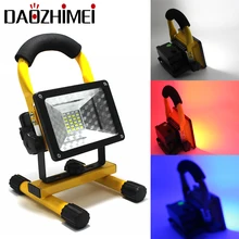 2000LM светодиодный перезаряжаемый портативный Точечный светильник, поисковый светильник, уличный аварийный ручной рабочий светильник, светильник для кемпинга, водонепроницаемый La