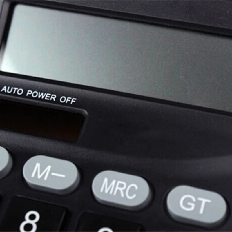 

Home Calculator Powered Office Solar/Battery 12-Digit Calculator Screen Buttons Desktop Useful New Parts Hot Sale