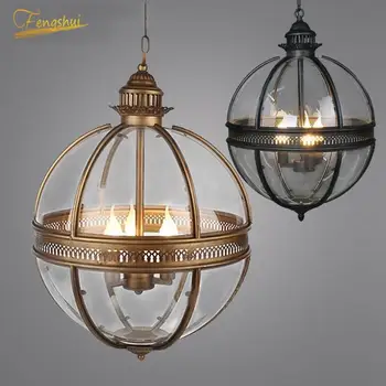 

Modern Designer LED Pendant Lamps Metal Pendant Lamp Lights Pending Lighting Dining Living Room Retro Ball Loft Hanging Lights