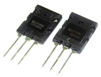 

10pcs/lot =5pais MJL21193G + MJL21194G MJL21193 MJL21194 TO-247 In Stock