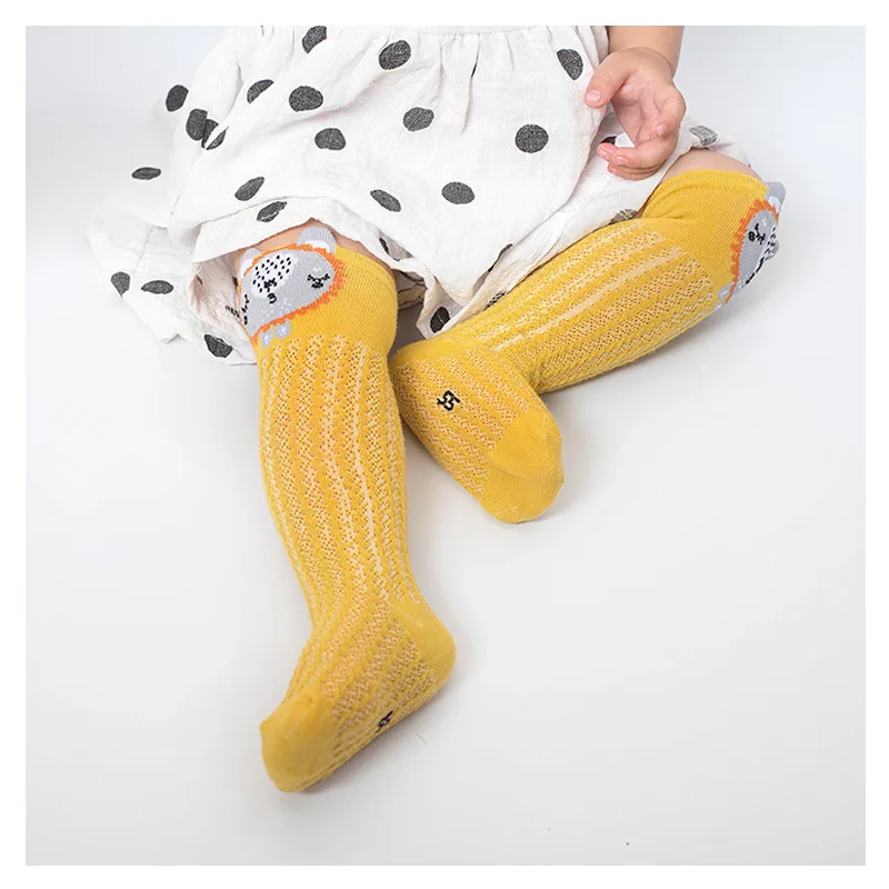 Cartoon Cute Kids Cotton Socks Bear Animal Baby Cotton Socks Knee High Long Leg Warmers Socks Boy Girl Children Socks 0-3 Years