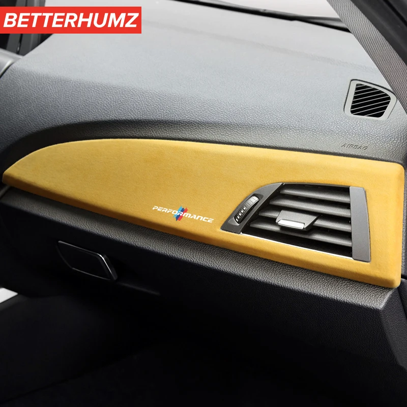 Betterhumz Алькантара для BMW F20 F21 F22 F23 1 серия 2 M характеристики Автомобильная