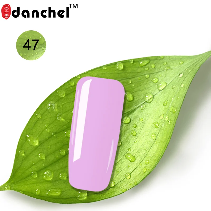 Danchel 43-79 Цвет 9 мл гель покрытые лаком ногти искусство гель uv Vernis светодиодная база для ногтей! полупостоянная светодиодный Soak Off Гель-лак для ногтей - Color: 47