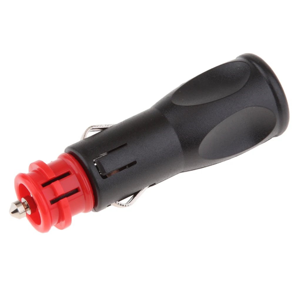 12V 24V 8A Male Car Cigarette Lighter Socket Plug Connector On Off Switch