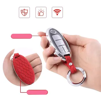 

Key Cover Shell Case Holder Key Case Galvanized Alloy For Nissan Qashqai J10 J11 X-Trail t31 t32 kicks Tiida Pathfinder Murano
