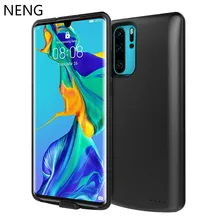 NENG 6800 мАч чехол для зарядного устройства для huawei P30Pro Силиконовый противоударный портативный внешний аккумулятор чехол для зарядки аккумулятора для huawei P30