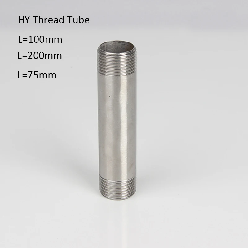 

Stainless Steel Male BSP Male Thread Pipe Fitting 1/8" 1/2" 1/4" 3/4" Thread Water Pipes Fitting