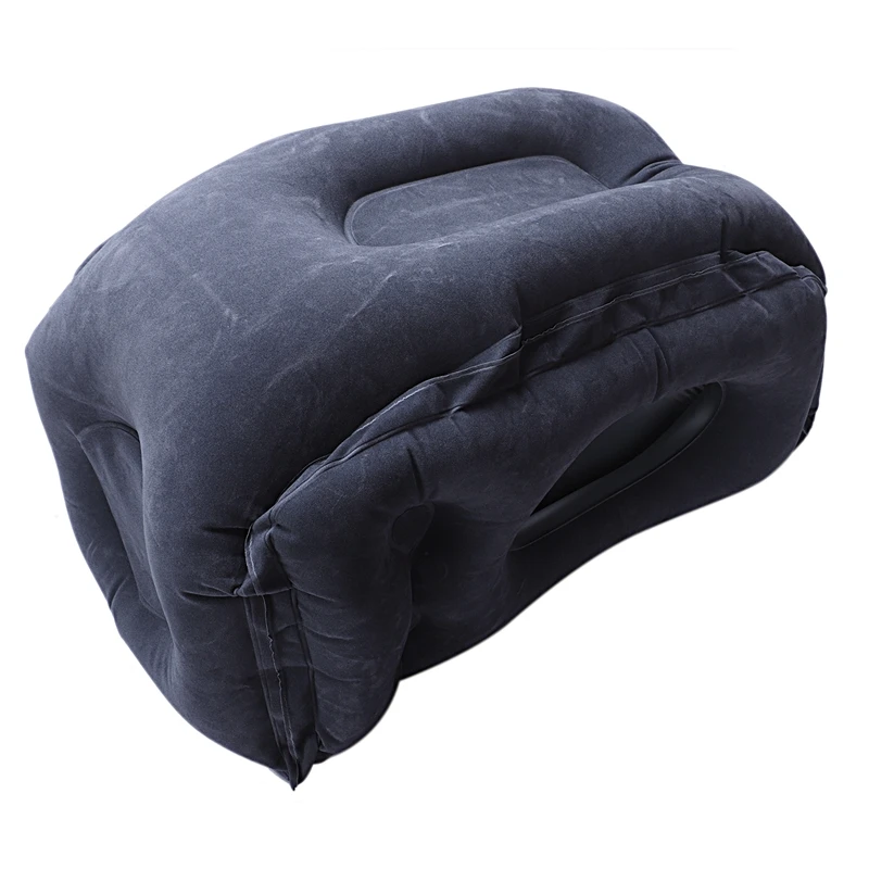 ABUO-Travel Pillow Inflatable Pillows Air Soft Cushion Trip Portable Innovative Products Body Back Support Foldable Blow Neck Pi