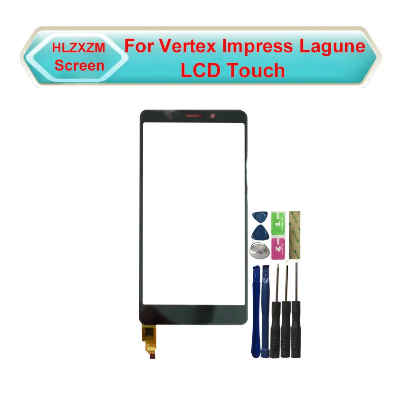Сенсорный экран для Vertex Impress Lagune без ЖК-дисплея дигитайзер замена сенсора с