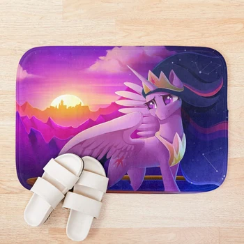 

Princess Twilight Bath Mat Mat Decoration Home Carpets Cartoon Rug Bedroom Floor Mats Bath Plush Rugs Doormat NEW