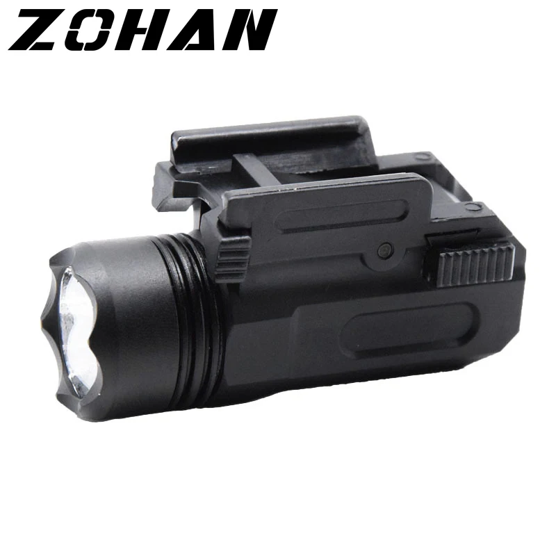 

Tactical Flashlight Rifle Weapon for Gun Laser Light Stungun Electric Airsoft LED 20mm Rail for Outdoor Hunting