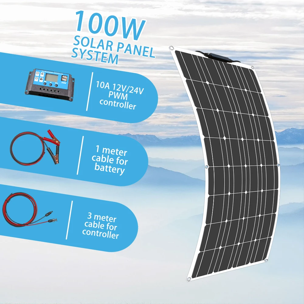 100w solar system