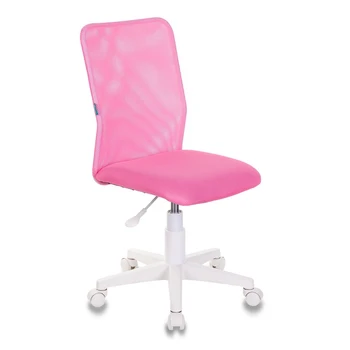 

Children's armchair bureaucrat kd-9, on wheels, mesh/fabric, pink, (kd-9/Wh/tw-13a)