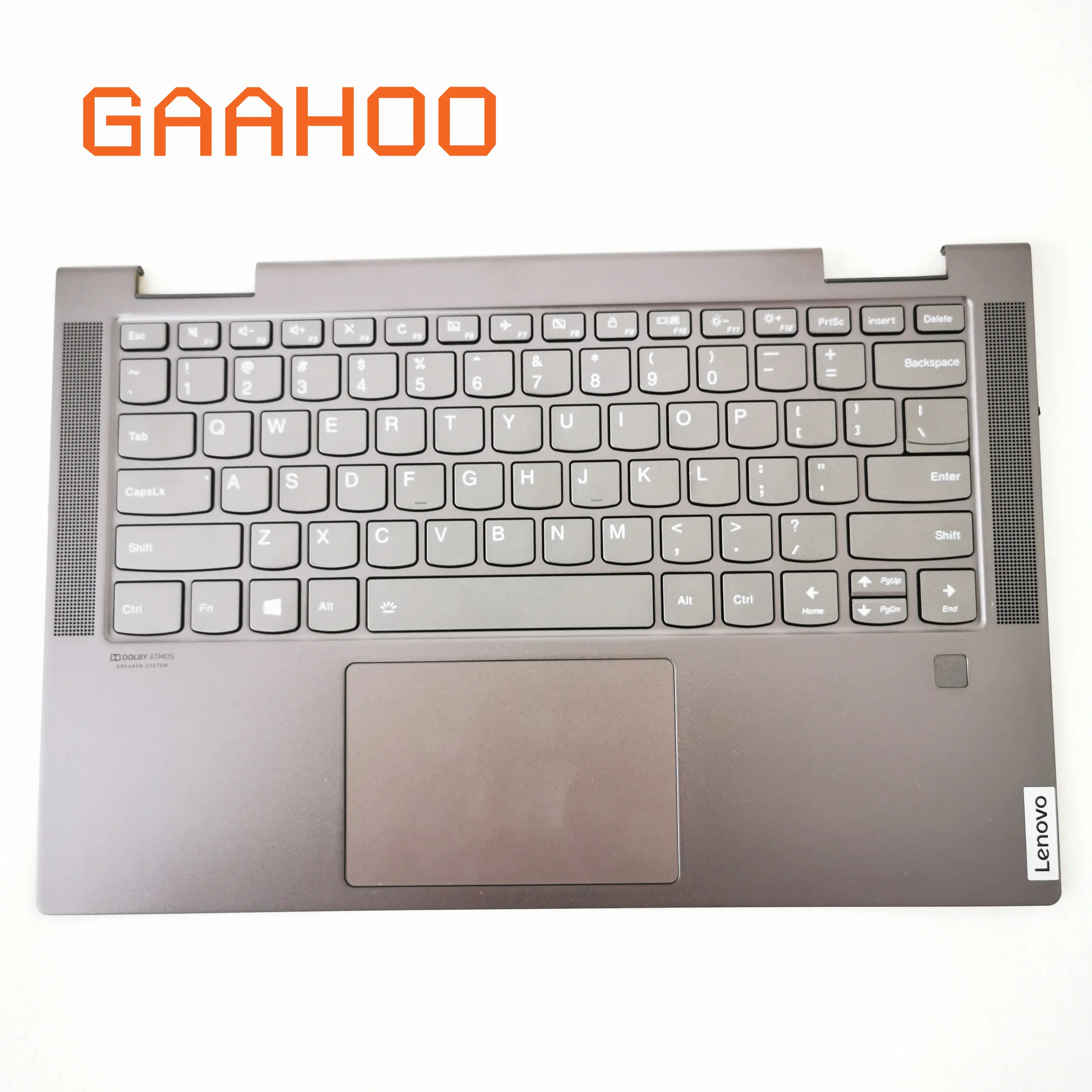 Laptop Case For Lenovo Yoga C740 14 Series Laptop Palmrest Assembly W Touchpad Backlit Us Keyboard Fingerprint Scan Grey Laptop Bags Cases Aliexpress