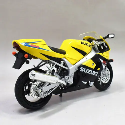 Специальный литой металл 1/12 японский Gsx-r600 модель мотоцикла домашний дисплей Коллекция игрушек для детей