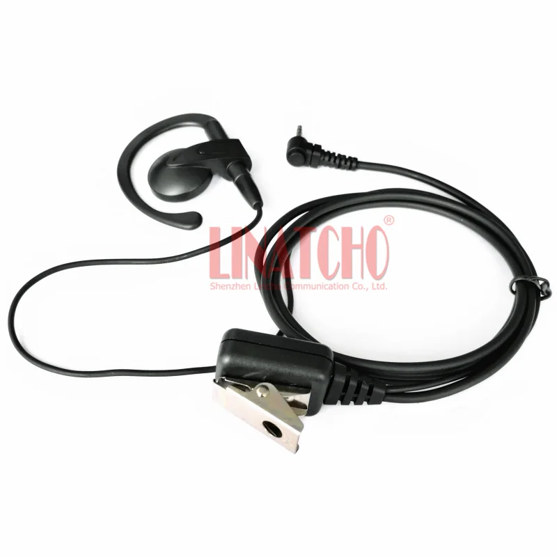 T5725 T5800 T5820 T5822 большая кнопка PTT Микрофон зажим ушной крючок рация наушники 2 5 мм