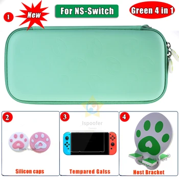 

Green Yellow Storage Bag for Nitendo Switch Case for Nintend Switch NS Console Travel Carrying Case Portable Pouch Accessorries