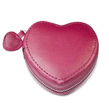 

New Vintage Red Heart-shaped Jewelry Protective Box Charm Gift Wrap Box Wedding Women Fashion Jewelry