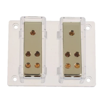 

4x2 Gauge Input Distribution Block 8x8 Gauge Output Car Audio AWG 12 V Power