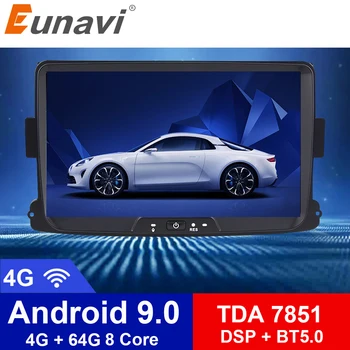 

Eunavi 1 Din 8'' Android 9.0 Car GPS Navi Radio Stereo For Dacia/Sandero/Duster/Renault/Captur/Lada/Xray 2 Logan 4G RAM WIFI USB