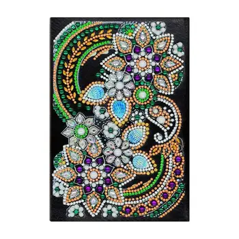

50 Pages Diamond Painting Notebook DIY Special Shaped Embroidery Cross Stitch A5