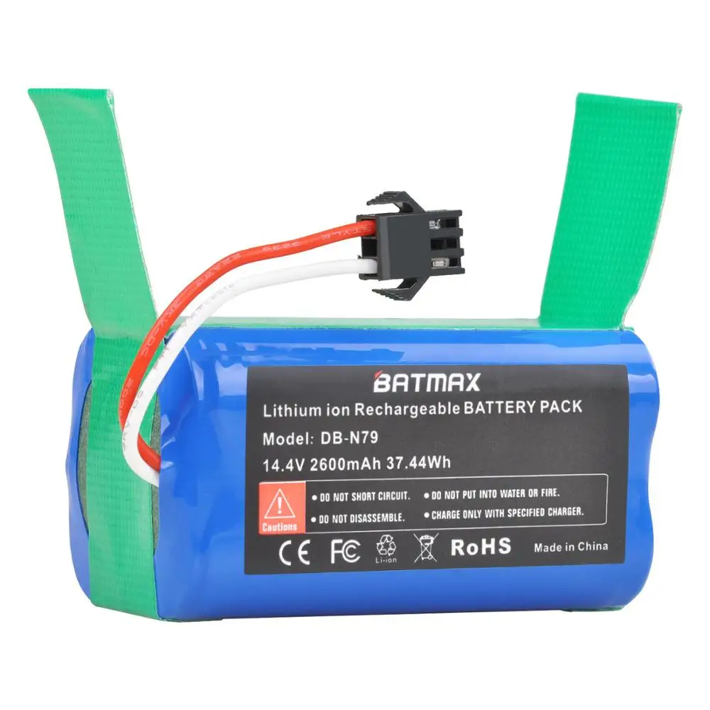 Batteria Spazzatrice Batmax 2600Mah N79 Per Ecovacs Deebot N79 N79S Dn622, Per Eufy Robovac 11,11S,11S Max,12,15C,15C Max,15T,30C, G10