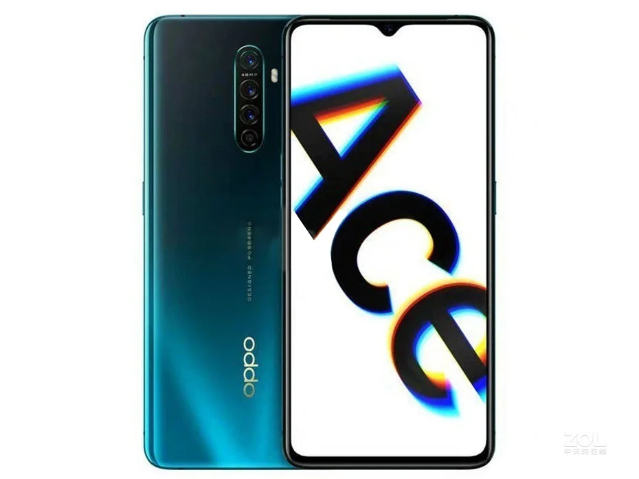 DHL Быстрая сотовый телефон Oppo Reno Ace Snapdragon 855 Plus Android 9,0 6," 90 Гц 12 Гб ОЗУ 128 Гб ПЗУ МП 65 Вт Super VOOC