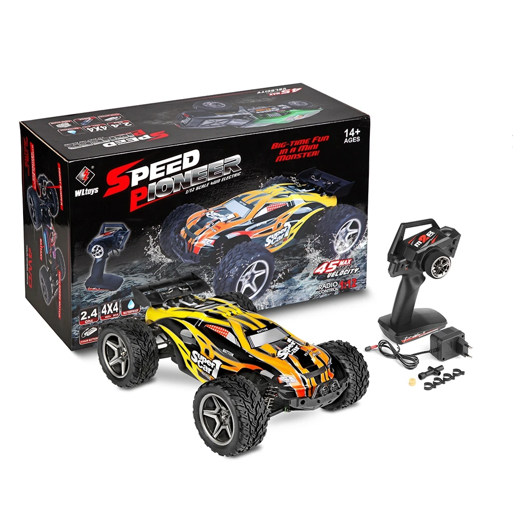 

WLtoys 1:12 12404 RC Car 45km/h High Speed RC 4WD RC Crawler 2.4GHz RC Drift Funny Outdoor Toys for Boy Gift