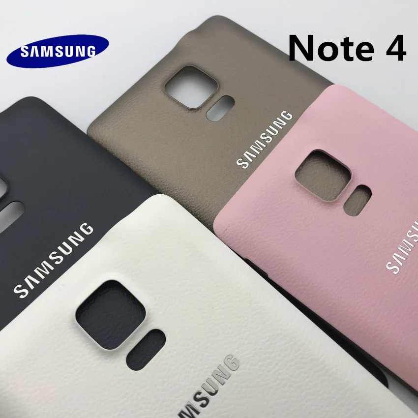 Чехол на заднюю панель для samsung Galaxy Note 4 N910 N910F N9100 N910FD, задняя крышка на батарейку, задняя крышка на дверь