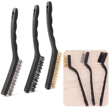 6 шт большой и маленький Промышленный Набор Щеток Для Чистки стальной проволоки латунный нейлоновый Набор Щеток Для Чистки