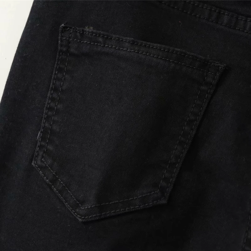 GOPLUS Ripped Jeans Boyfriends Women Flared Jeans High Waist Black Jeans Femme Nouveau Deinim Pants Vaqueros De Mujer C9563