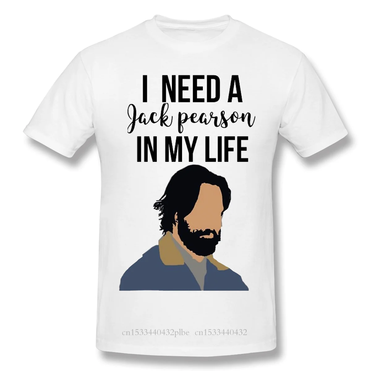 Jack Pearson Maglietta Nera Questa È La Maglietta Di Jack Pearson Comedy Homme Tees Pure Manica Corta