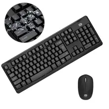 Беспроводная клавиатура и мышь набор настольного ноутбука 1,5 V Мода дома 10mA дома, офиса, путешествий и т. Д. Офисные игры