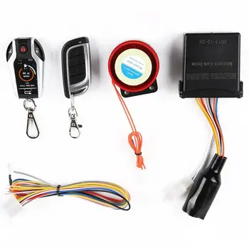 

Dropship-2 Two Way Motorcycle Alarm System Scooter Anti-Theft Burglary Alarm Remote Engine Start Stop Remote Locating Emergency