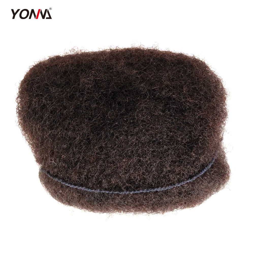100% Human Hair for Dreadlocks and Braids - YONNA Tight Afro Kinky Bulk in Medium Brown and Honey Blonde (4 Ounce Weight, 4pcs/lot) image 5
