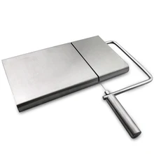 Экологичная кухонная утварь легко чистится резак ручка резак-струна масла сыра из нержавеющей стали