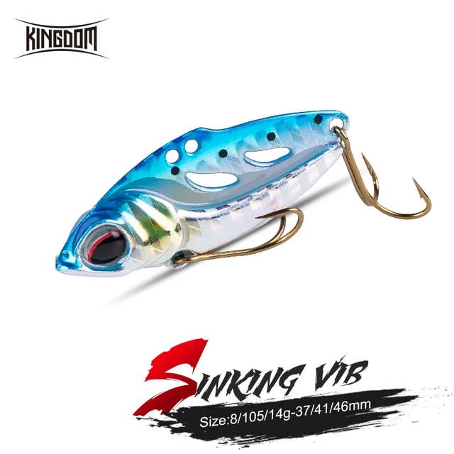 New EWE C40/44/48/52S Blade Bait Metal VIB Fishing Lure 6.5/8.5/11/13.5g  Wobbler Vibration Bait Tackle for Trout Bass Pike perch - AliExpress