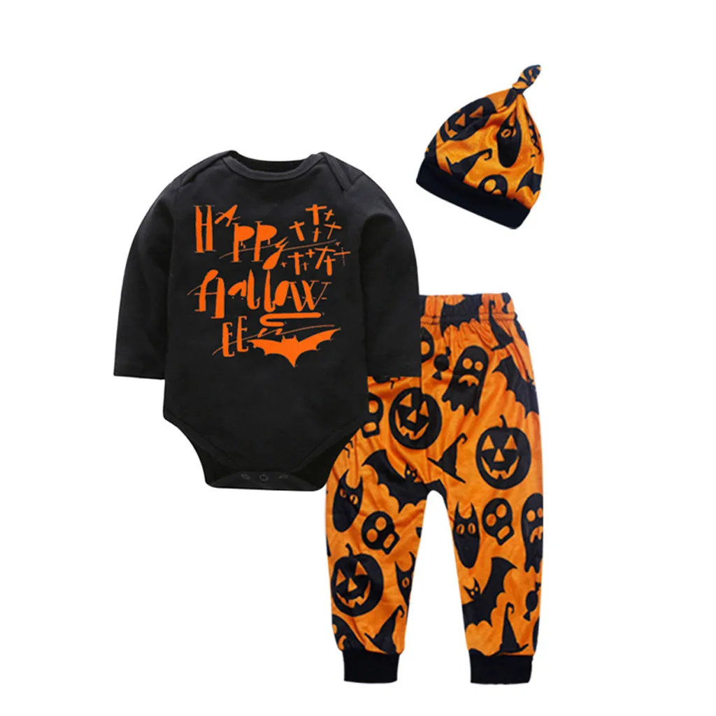 halloween romper baby boy