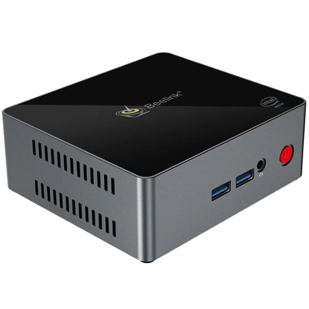 Beelink J45 мини-ПК в Apollo Lake Pentium J4205 2,4 ГГц+ 5,8 ггц WiFi BT4.0 поддержка 4K HD H.265 1000 Мбит/с Ethernet