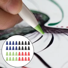 8 шт Нескользящие силиконовые защитные чехлы для Apple Pencil 1st 2-го сенсорного экрана стилус аксессуары