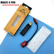 New MAGIC-S PRO Wireless Controller Adapter for Nintend Switch/PS4/PS3/PC/NEOGEO Mini/PS Classic for Xbox 360 Dropshipping