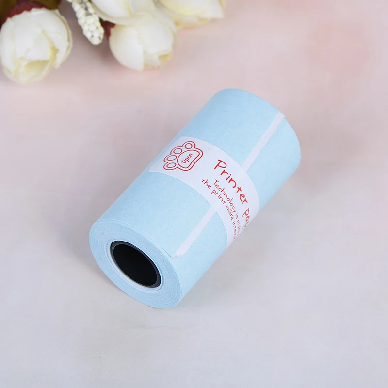 3Rolls Thermal Printing Roll Paper Stickers 57mm x 30mm For Pocket Paperang Photo Printer thermal paper roll