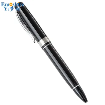 

Emoshire Black Color Brand Ball Pen for School Stationery Supplier Hot Sale Gift Ballpoint Pen Business Man Ball Pen P022