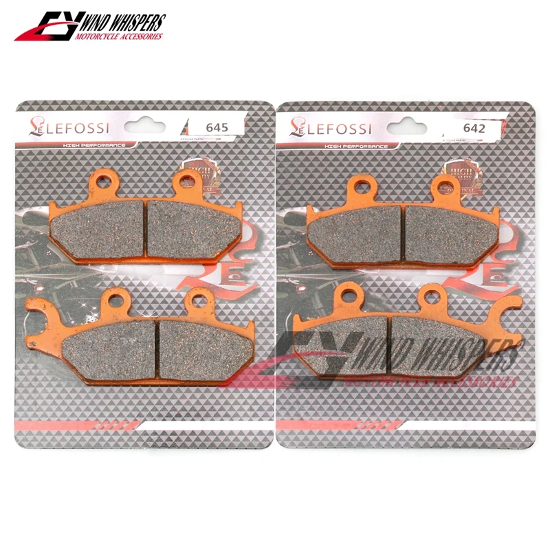 2 пары передних тормозных колодок для YAMAHA YXM 700 E Viking EPS COMO YXM700 ES SE YXC VI EP 2014 2015 2016 2017 2018