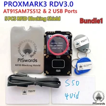 Novo proxmark3 desenvolver conjuntos de terno 3.0 proxmark nfc pm3 rfid leitor escritor para rfid nfc cartão copiadora clone crack 2 porta usb 512k